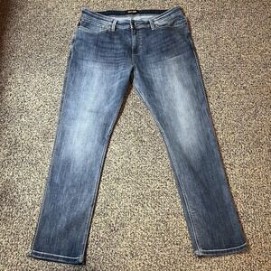 DUER L2X Relaxed Taper Fit Jeans Men's 38x32 Stretch Performance Denim Casual